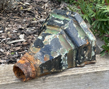 Antique Vintage Gutter Cast Iron Rain Water Hopper Garden Planter Flower Display