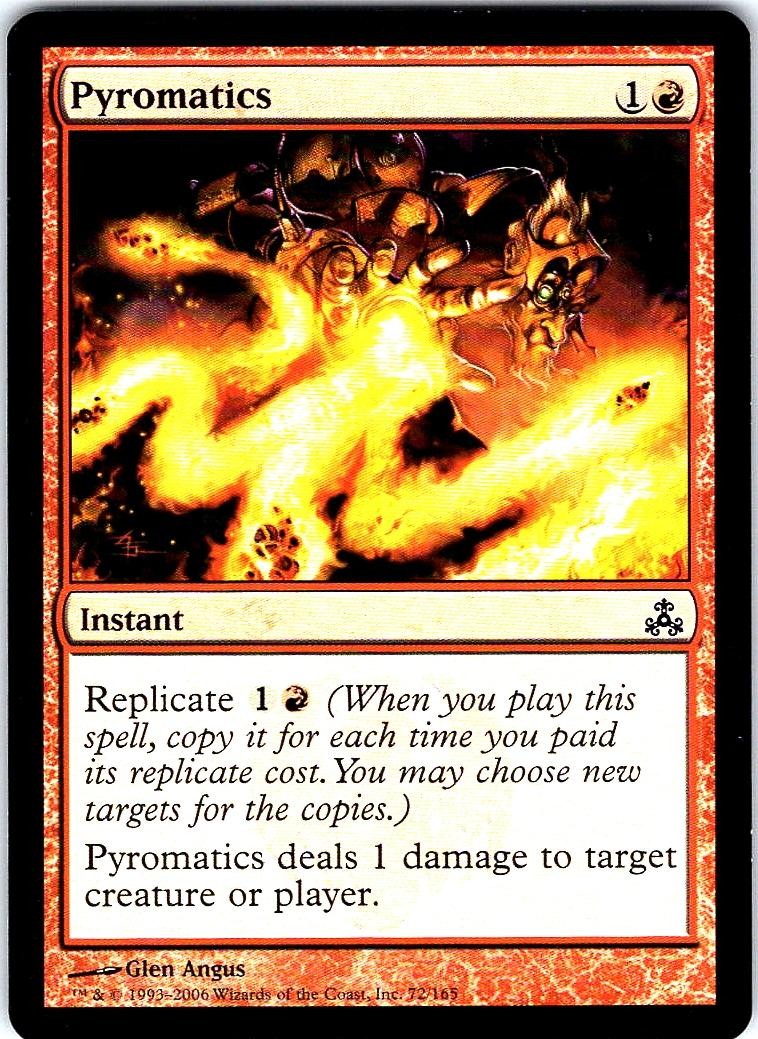 Pyromatics 72 Common Guildpact Magic: The Gathering Near Mint