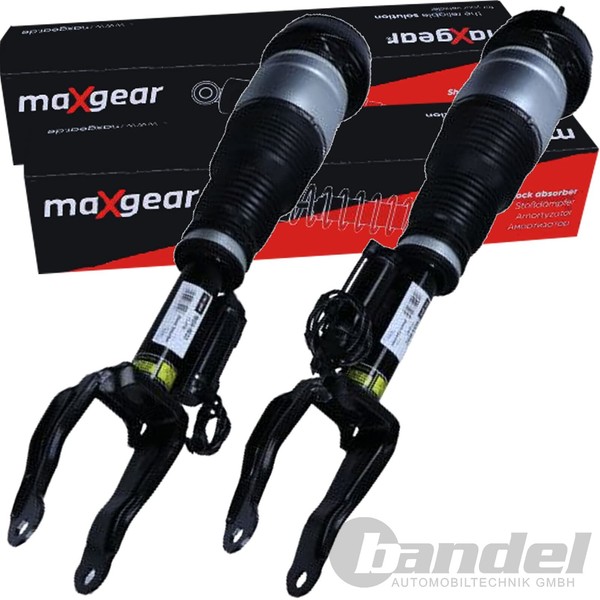 2X Maxgear Luftfederbein Vorne Passend FüR Mercedes GLE M-KLASSE W166 Mit ADS-image
