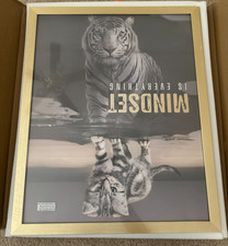 16x20 Picture Frame with Polished Plexiglass - Gold Picture Frame