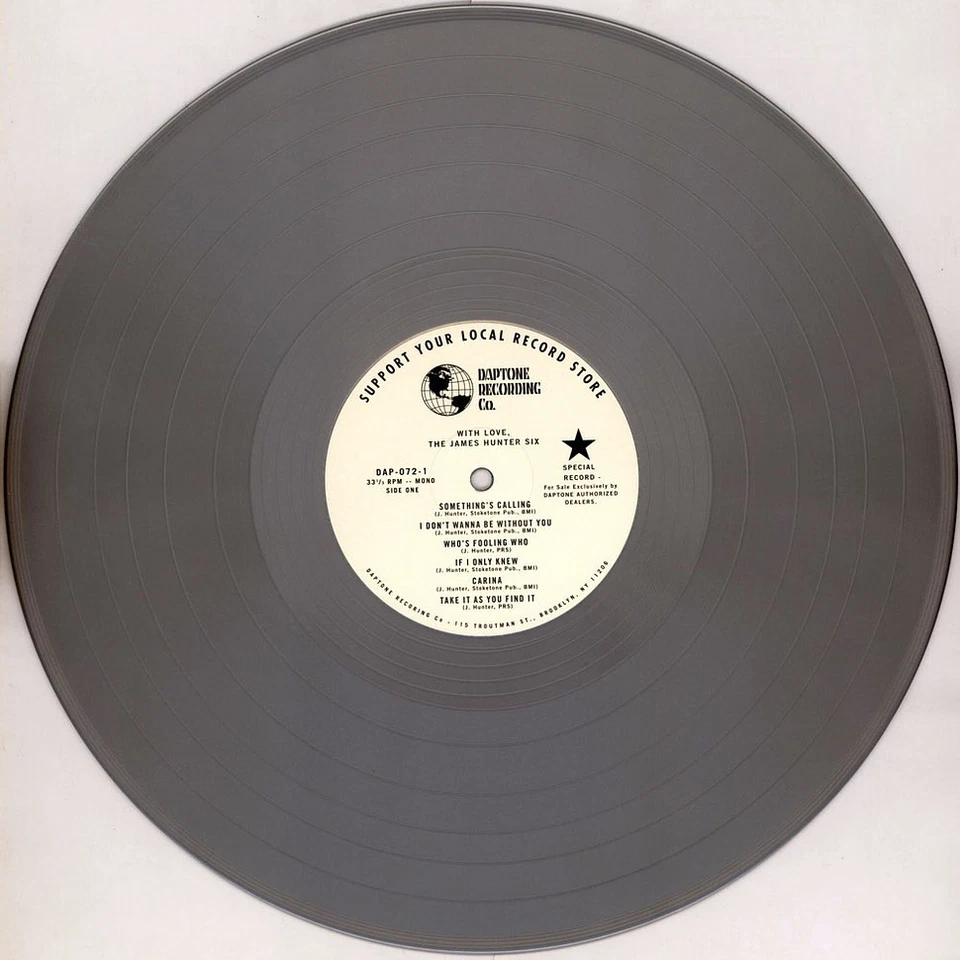 The James Hunter Six - With Love Colored Vinyl Edition (2022 - Original) - Bild 3 von 3