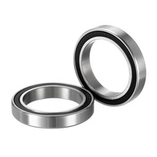 2pcs Deep Groove Ball Bearings 30x42x7mm Chrome Steel Double Sealed ABEC3