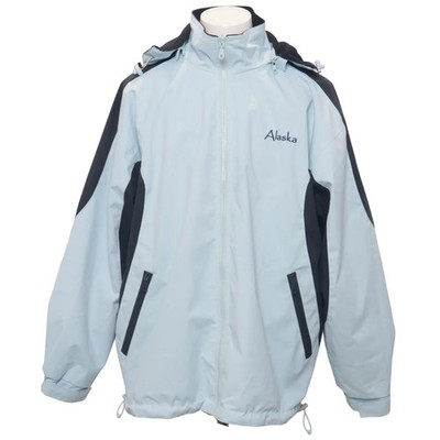 Cheneral, Allwetterjacke, Herren, Größe: L, Blau/Schwarz, Polyester #UVb