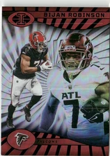 2024 Panini Illusions Football Card Base Bijan Robinson Atlanta Falcons #5