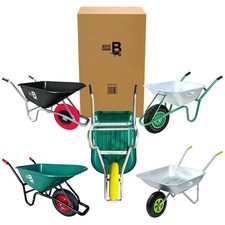 Bertie Barrow Heavy Duty Wheelbarrow Range – 65L, 85L, 100L & 110L