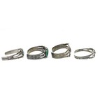 Southwest Sterling Fred Harvey Era Turquoise Arrow Stamp Cuff Lot of 4 #S5621-1 — photo 3