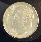 1946-P Roosevelt Dime 90% Silver 10c US Coin Phila. Mint Circulated Low Shipping