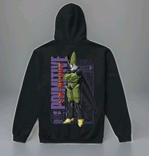 Primitive Skatewear  Dragon Ball Z Perfect Form Black Hoodie Men's M NWT