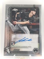 2025 Topps Chrome #RA-JE Jake Eder AU Rookie Autographs