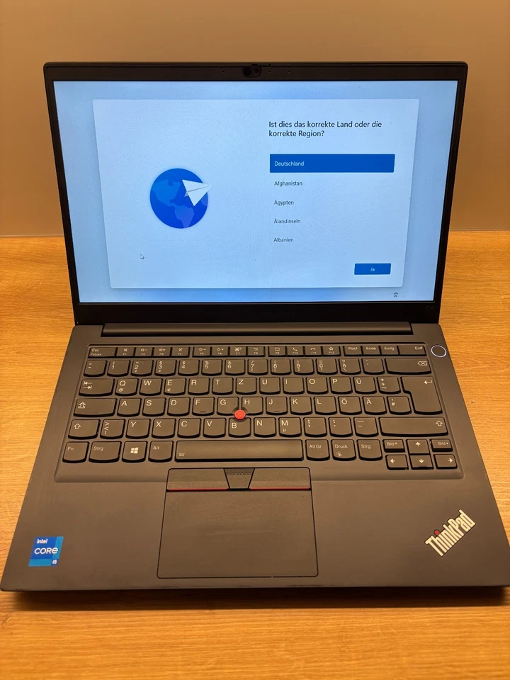 Lenovo ThinkPad E14 Gen 2, i5, 256 GB SSD, 8 GB RAM mit Tasche - Bild 2 von 4