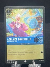 Lorcana-Reign of Jafar-Adelaide Bonfamille-Patron of the Arts-#164-Cold Foil-NM