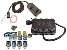 Switch Suspension 4 Corner Manifold Valve AVS 7 Switch Controller & 1/2 Fittings