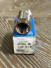 Dole Water Flow Regulator Model GB 3 GPM EATON Carol stream New Old Stock