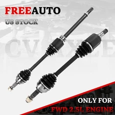 Left+Right CV Axle Shaft For 07-11 Altima 08-2013 Rouge FWD 2.5L Auto CVT trans