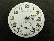 VINTAGE 16 SIZE TRANS PACIFIC LANGENDORF POCKET WATCH MOVEMENT - NOT RUNNING!