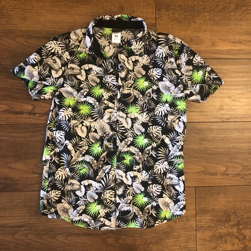 Jurassic World Boys Button Up Dinosaur 