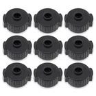 9pcs Cymbal stand hat Cymbal Nuts for 8mm Threaded Cymbal Stands Quick Release