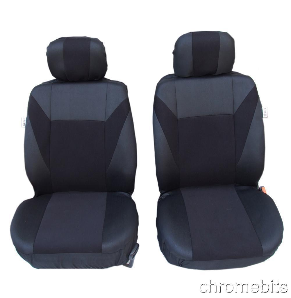 Vauxhall Astra Genuine Vauxhall Seat Covers FRONT BLACK FABRIC