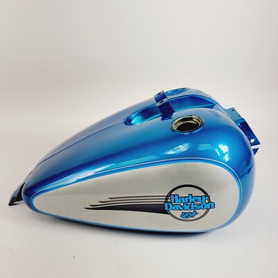 Harley-Davidson Sportster バイクタンク 青色 Harley-Davidson Sportster バイクタンク 青色 Harley-Davidson