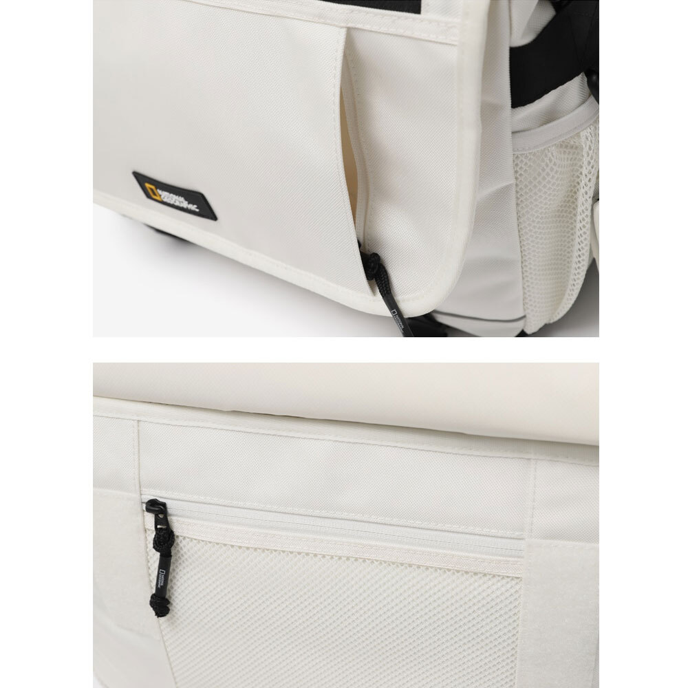 NATIONAL GEOGRAPHIC★ライトハーフバッグ_4色 New NATIONAL GEOGRAPHIC MILD MESSENGER BAG N245ACR520 WHITE