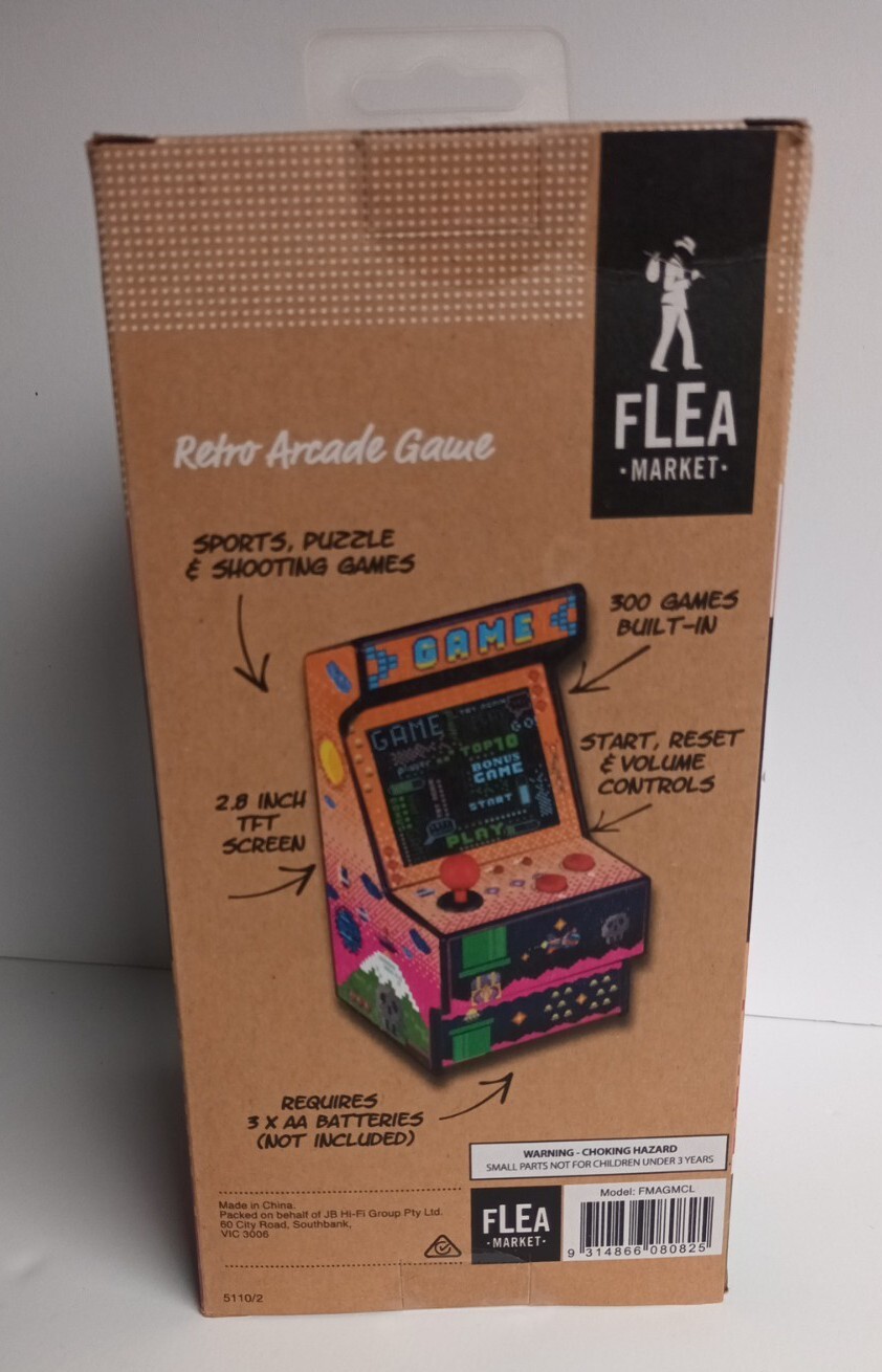 Mini 300 in 1 Retro Arcade Machine Flea Market Vintage Games 8bit