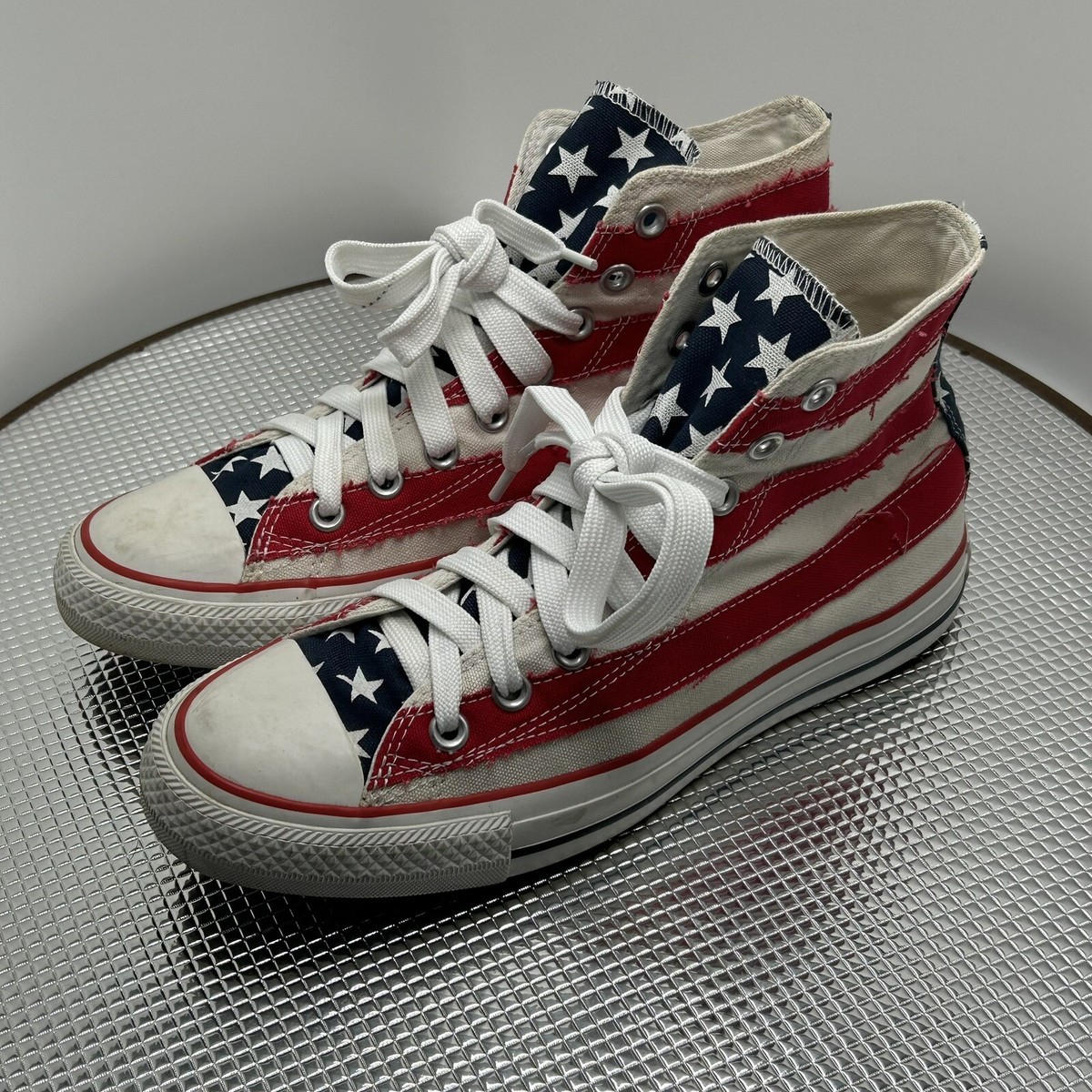 CONVERSE ALL STAR 83 USA製 26cm Converse All Stars Hi top STARS & BARS Original Box - 6.5