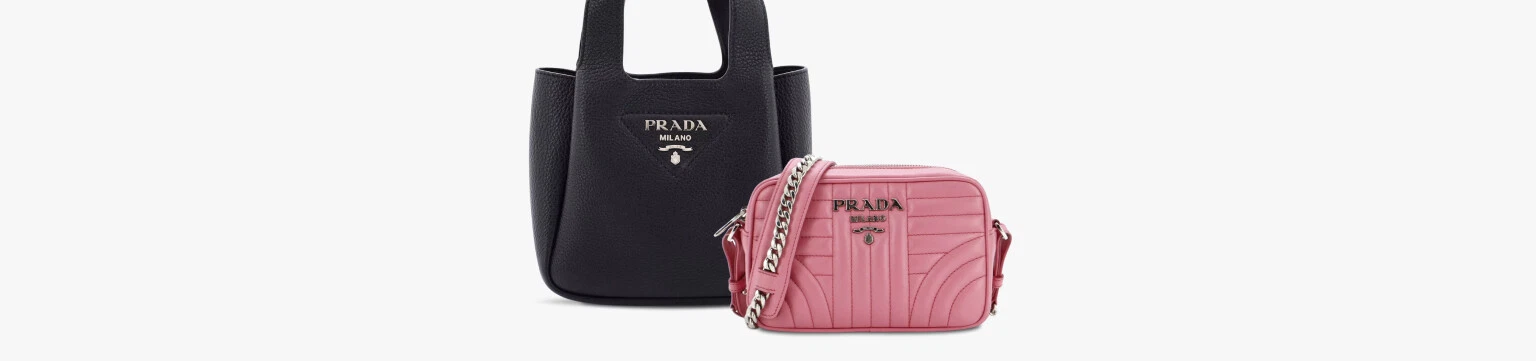 Up to 40% off sleek PRADA pieces