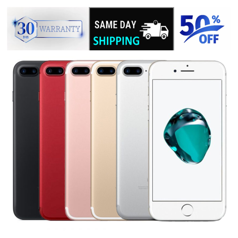 Apple iPhone 7+ Plus Unlocked At&t Verizon T-Mobile -32GB- S