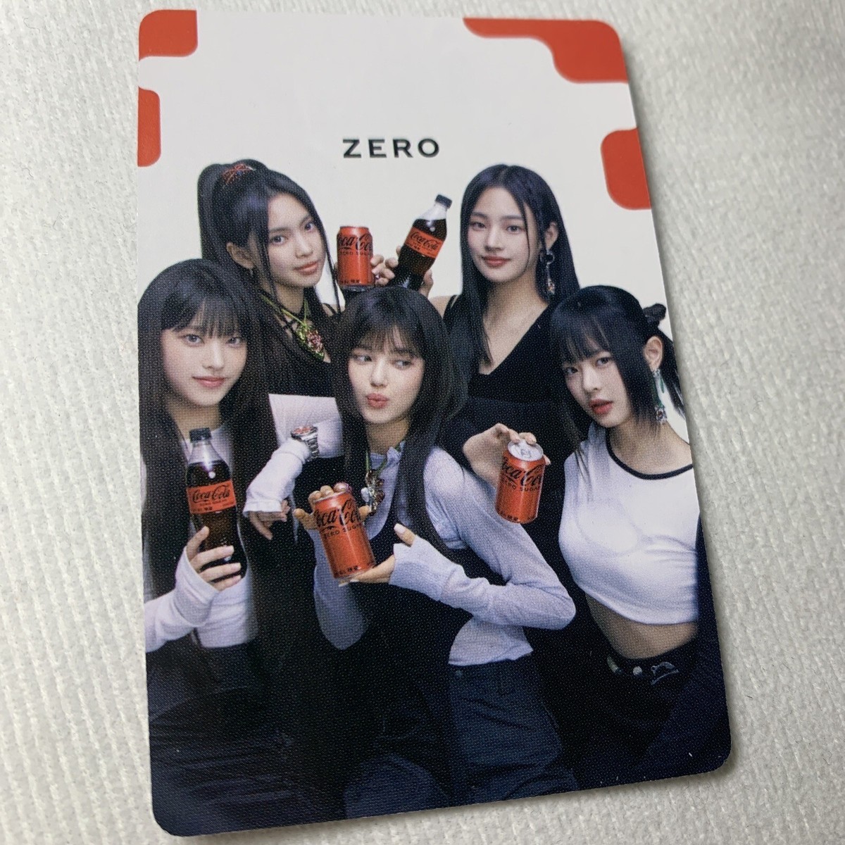NEWJEANS Girls Zero Beach Edition Celeb Photo Card K-Pop Group