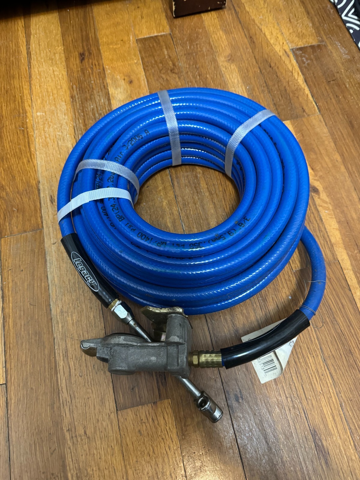 Glad Hand Air Hose Inflator Kit 3/8" x 50 ft w/ Dual Foot Chuck eBay