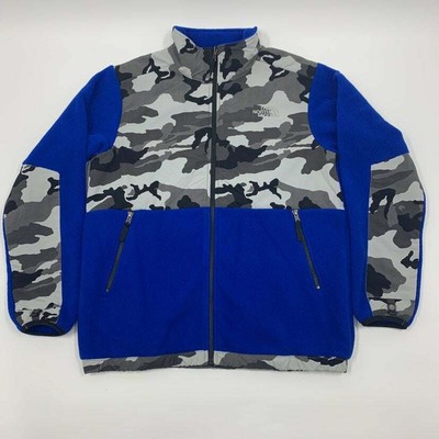 north face denali blue camo
