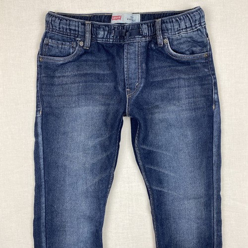 Levi's 511 Slim Fit Knit Boys Jeans-Dark Wash/Sz LG (28x28)