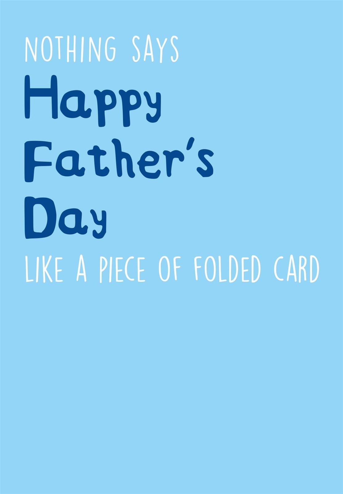 Father's Day Card, Humorous Father's Day Card, Funny Fathers Day Card, Father s