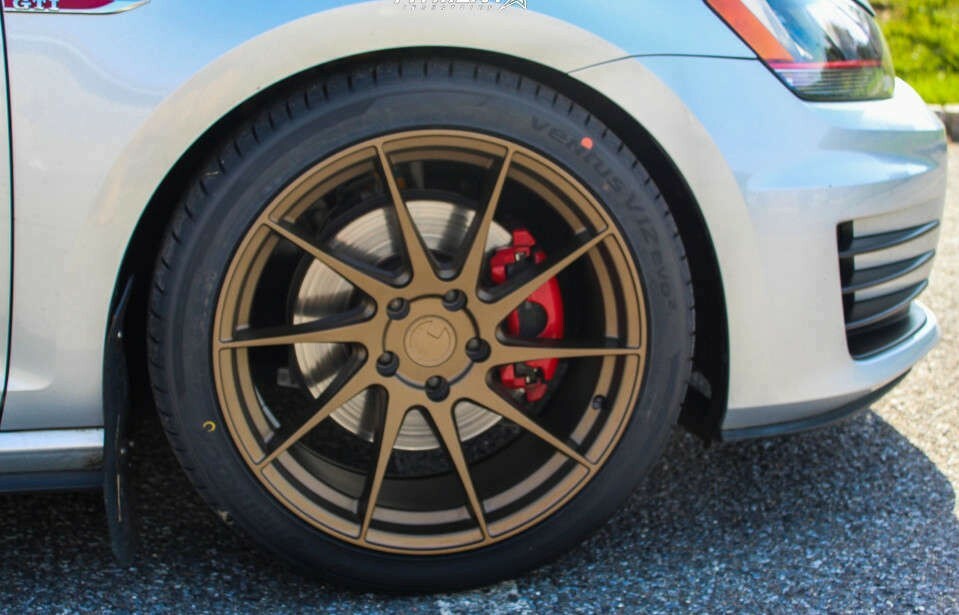 Aodhan AH09 18x8.5 +35 5x112 Matte Bronze Directional 18