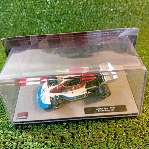Panini F1 Diecast Model 1976 MARCH 761 RONNIE PETERSON new & sealed