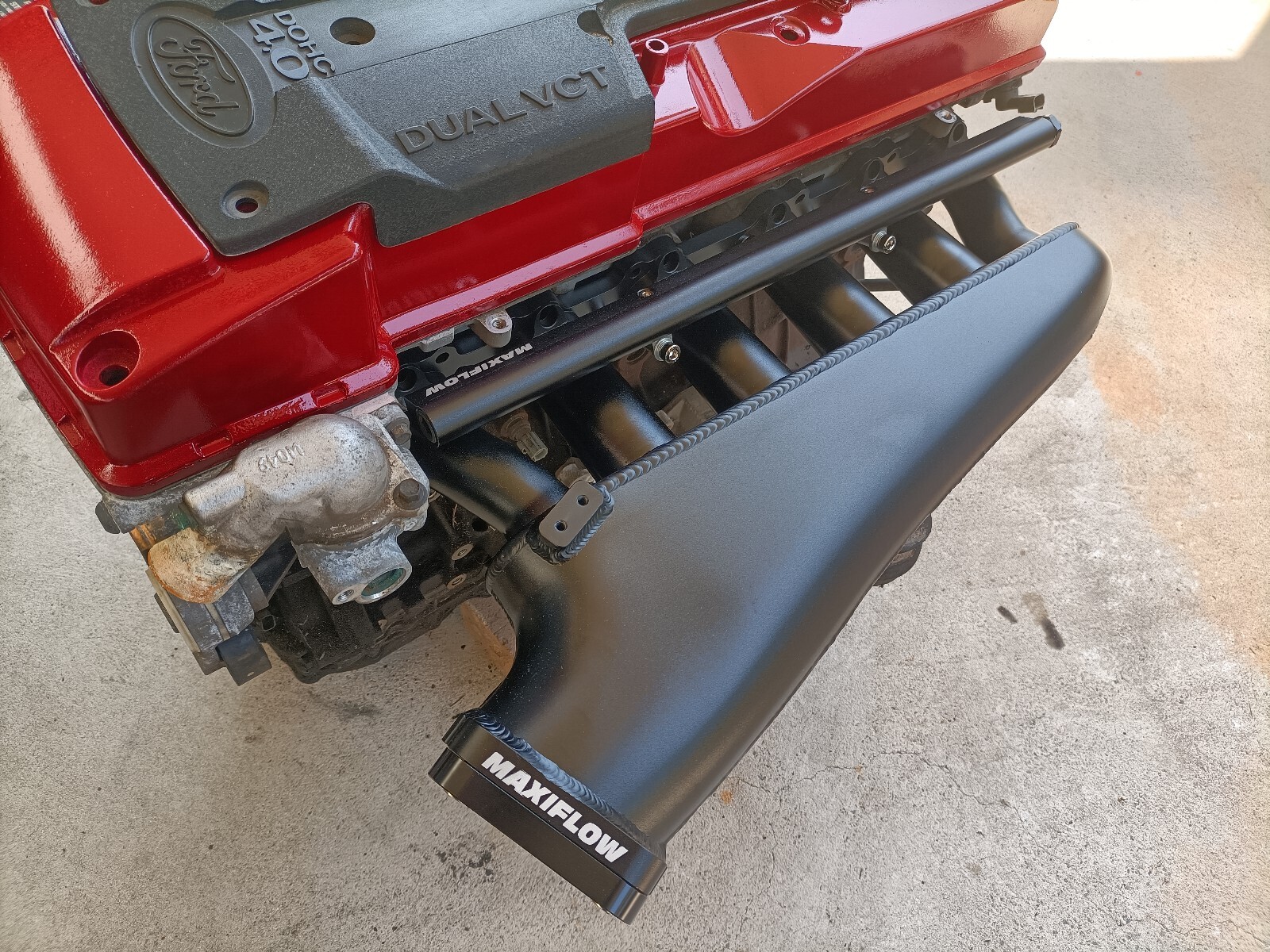 Ford Falcon XR6 BA BF FG Intake Manifold For Barra 4L Maxiflow In Black