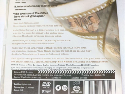 Extras : Season 1 [2 DVD Set] Region 4, Brand New & Sealed, FREE Next Day Post - Picture 5 of 6