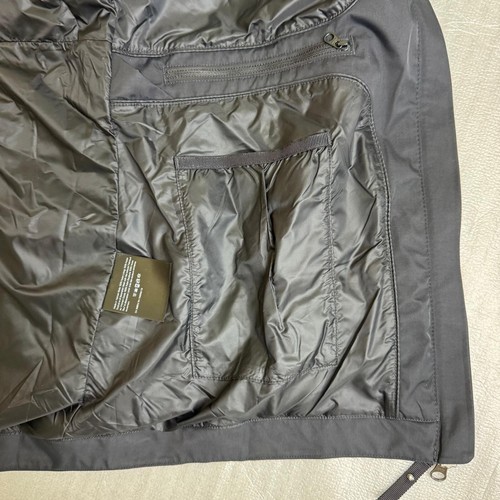 Lululemon Women's Parka Raincoat Anorak Jacket Lined Outdoor Black Hood Size 6 - Picture 10 of 13