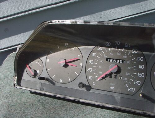 Volvo 940 Turbo Instrument cluster 185,907 miles. For 1993-1994 940 TURBO Cars. - Foto 4 di 14