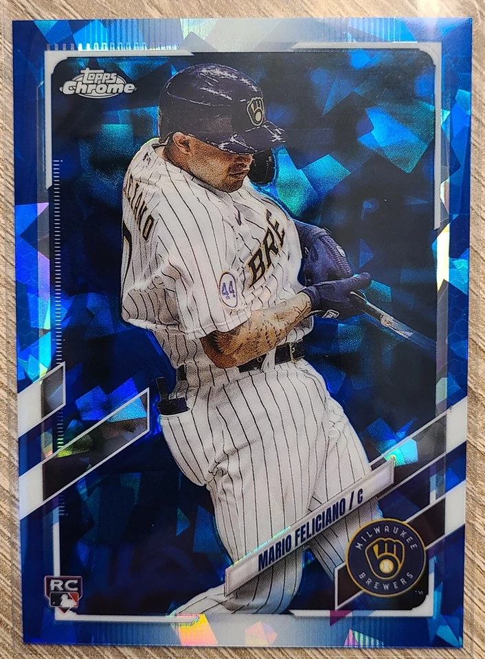 2021 TOPPS CHROME UPDATE BASEBALL SAPPHIRE BASE-PICK FROM LIST! FINISH YOUR SET! - Image 4 of 4