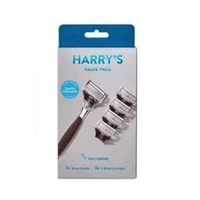 Harry's 5-Blade Men's Razor Handle + Refills NEW!