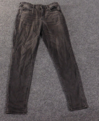 American Eagle Jeans womens size 8 jegging black stretch denim hi rise stretch