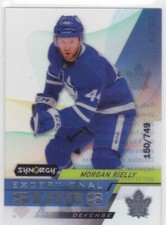 20/21 SYNERGY..MORGAN RIELLY..EXCEPTIONAL STARS../749..ACETATE..MAPLE LEAFS