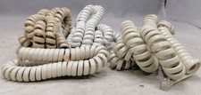 Lot of 8 RJ9 Telephone Handset Cords Various Lengths