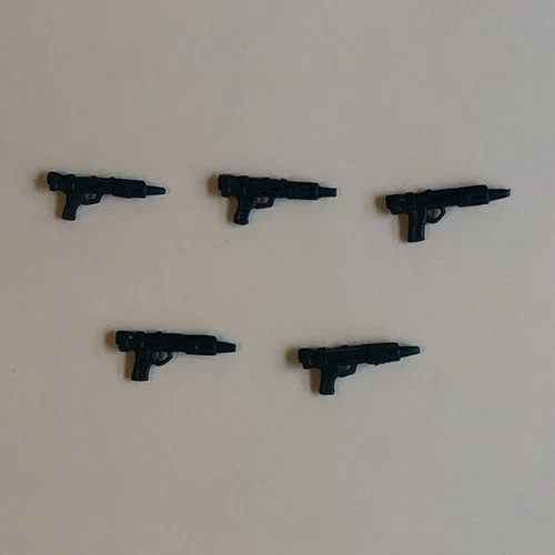 5 1980 Vintage Star Wars Blue Bespin Blaster Guns Weapons Original Accessories