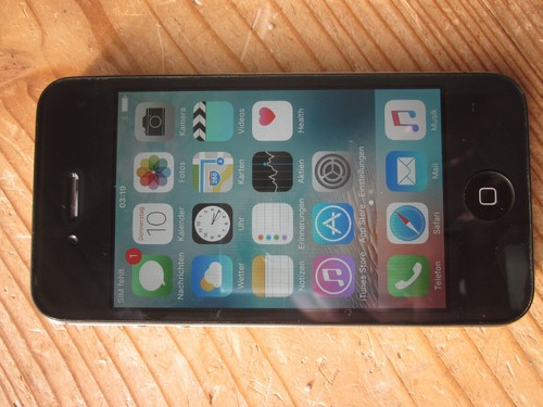 Apple iPhone 4s A1387 EMC2430 Schwarz Smartphone - Bild 2 von 5