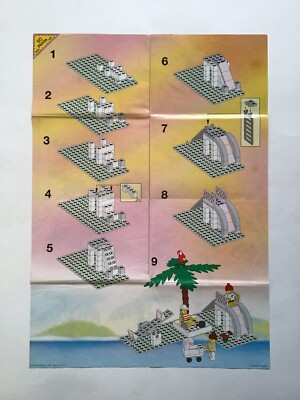 Lego Paradisa Fun Fair 6547 Arcade 6409 Cabana 6401 Playground