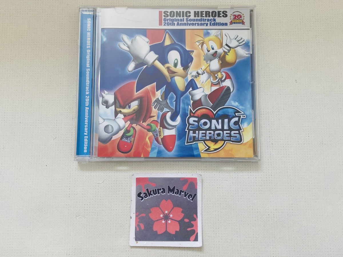 Sonic Heroes Original Soundtrack 20th Anniversary Edition Japanese