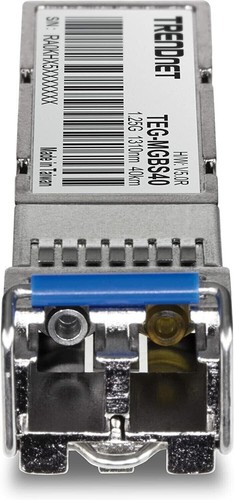 Module LC TRENDnet TEG-MGBS40 Mini-GBIC - Convertisseur multimédia SM 1310 nm - Photo 2/5