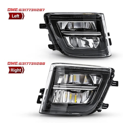 Fit for 2012-2016 BMW 7 Series F01 F02 740i 750i 760i LED DRL Fog Light Lamps - Picture 4 of 6